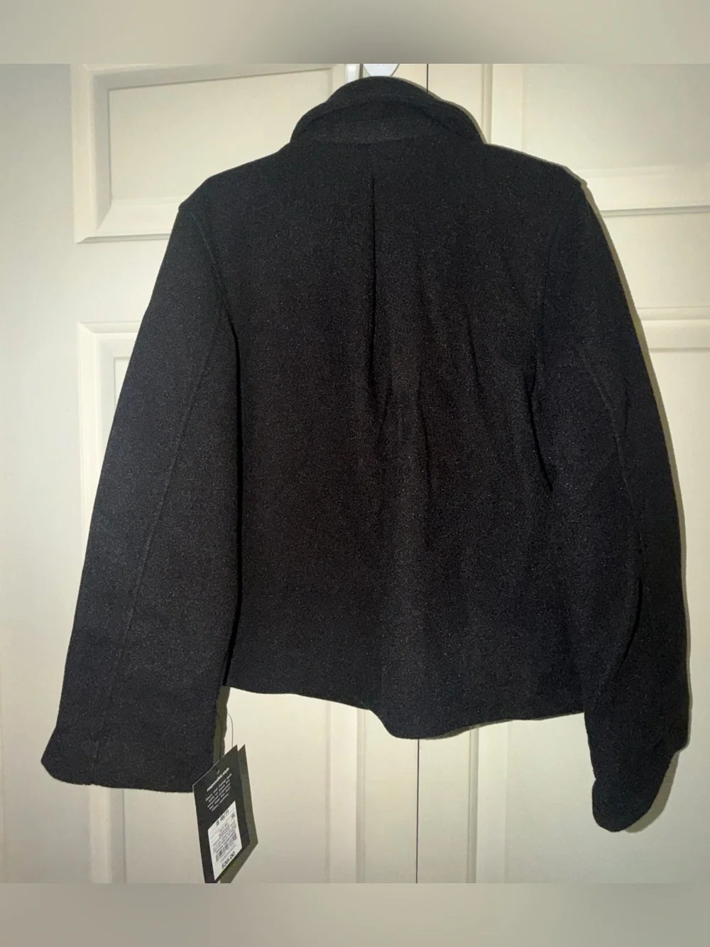 Art Class girls' black pea coat small (6/7)